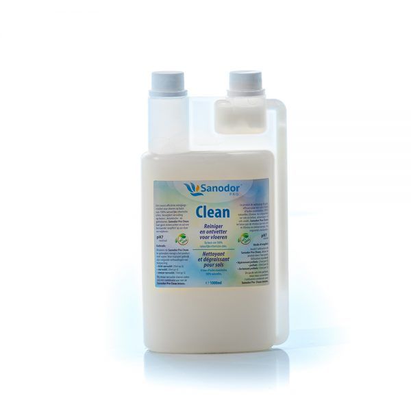 Geurloos schoonmaakmiddel voor (giet)vloeren