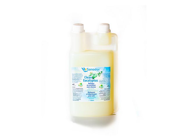 Sanodor Pro Clean – Doseerfles 1 liter – Eucalyptus